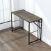 40 Inch Folding Desk, Writing Gaming Computer Camping Desk, No Assembly Required Home Office Table, Black Oak
