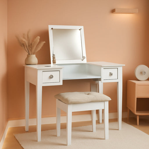 Vanity Set White