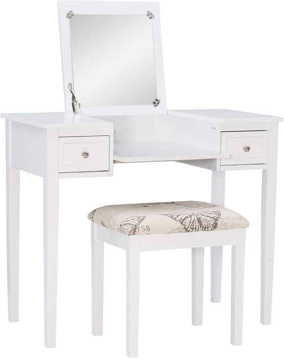 Vanity Set White