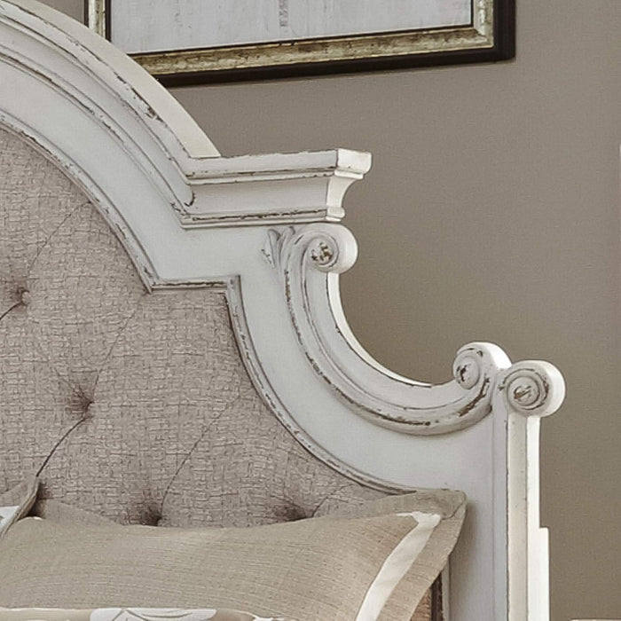 Magnolia Manor Queen Uph Panel Headboard