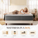 Queen Hybrid Mattress 12 Inch FiberglassFree MemoryFoam