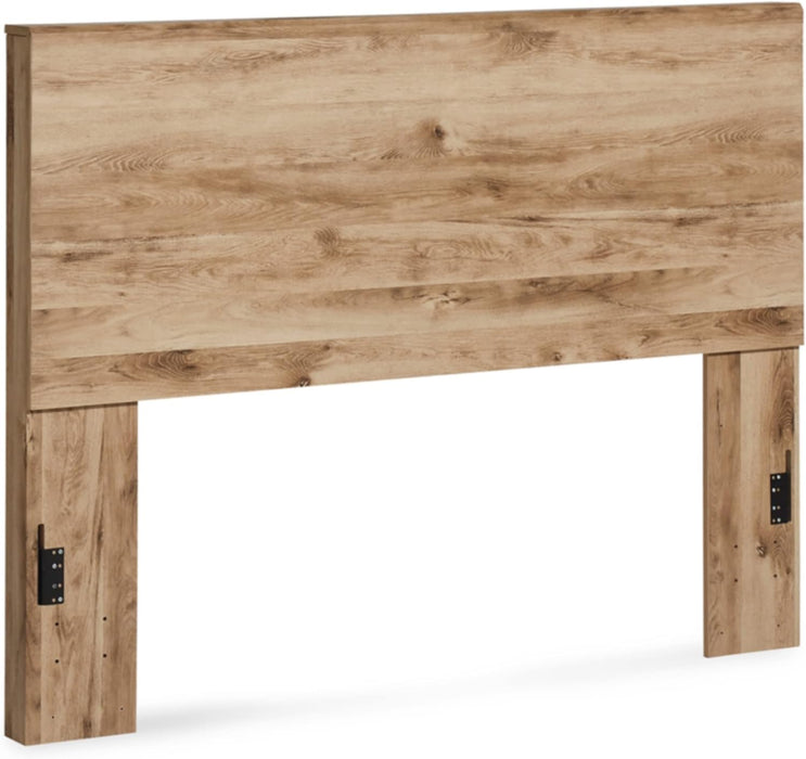 Hyanna Rustic Decorative Laminate Panel Headboard ONLY, Queen, Brown