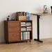 Premium Solid Walnut Three Drawer Lockable Cabinet