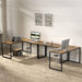 Mission 48-Inch Home Office Computer Desk, Rustic Brown