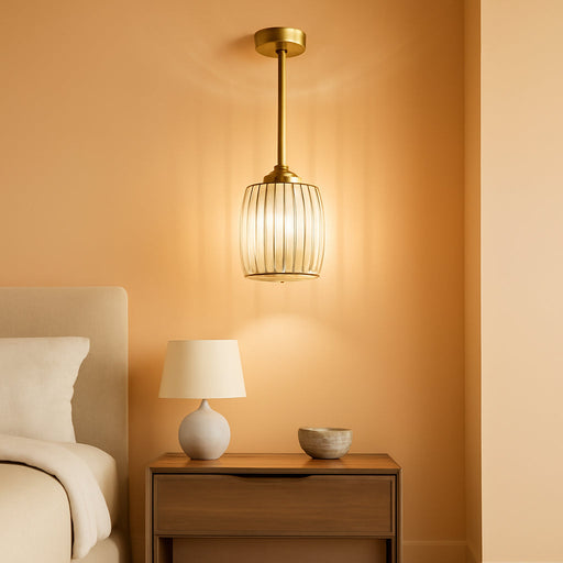 Brushed Gold Crystal Pendant Lights Kitchen Island