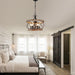 15.7 Inches Farmhouse Chandelier Five Light Dining