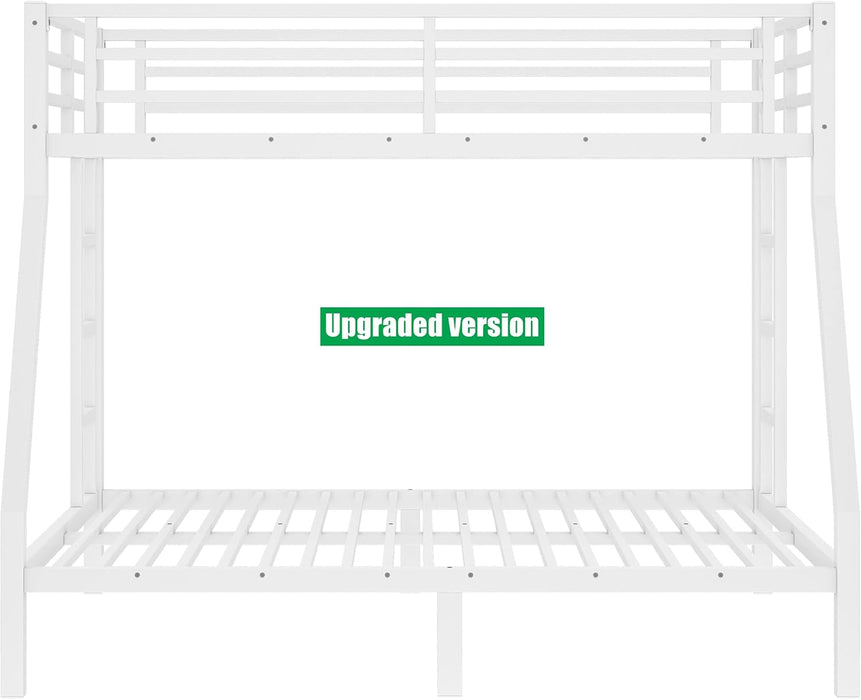 White FullSize DurablePremiumQuality Bunk Bed Frame