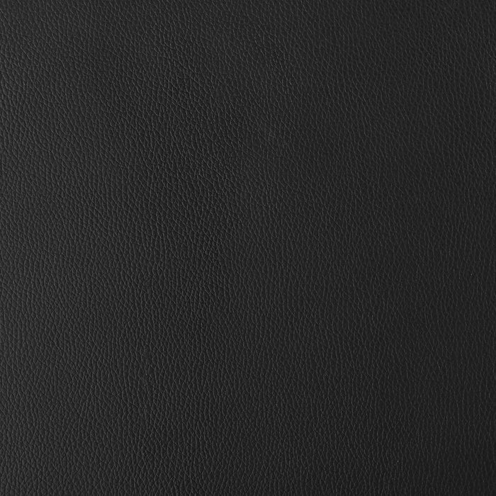 Madrid 30" Seat Height Swivel Modern Black Faux Leather and Brushed Stainless Steel Bar Stool for Kitchen Island Counter