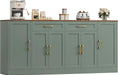 71” Large Buffet Cabinet with Storage, Sideboard Cabinet