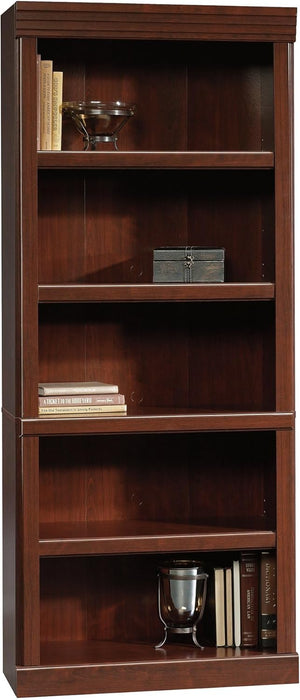 Rich Cherry Finish Heritage Hill Library BookcaseWithAdjustableShelves