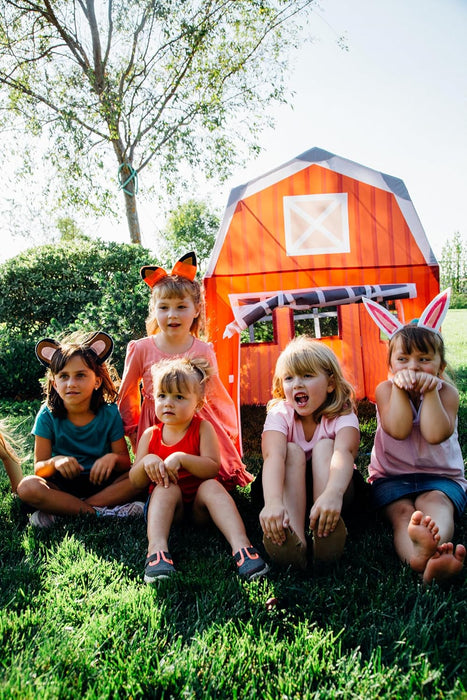 60810 Barnyard Playhouse Tent, 48" X 38" X 48", Multi