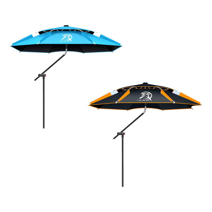 Fishing Umbrella Adjustable Angle Large Multi Directional Outdoor Parasol