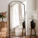 71"X32" Full Length Mirror with Unique Arched Design