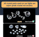 Black Five Light Vintage Crystal Ceiling Chandelier
