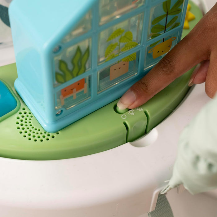 Tummy-To-Toes 6-In-1 Milestone Center, Play Gym, Foldable Mat, Music and Nature Sounds, Lights, Activity Jumper, Table, Playhouse, for Ages 0-48 Months