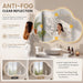 24" X 40" Irregular Backlit Bathroom Mirror, Anti-Fog