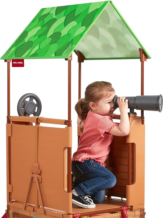 Play & Fold Awaytreehouse, Toddler Climber, Kids Playhouse for Ages 2-5