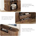 60" Sideboard Buffet Cabinet, Walnut Buffet Sideboard Storage Cabinet, Sliding Door & Adjustable Shelf, Mid-Century Modern Accent Coffee Bar Console Table for Kitchen, Entryway/Living Room/Dining Room