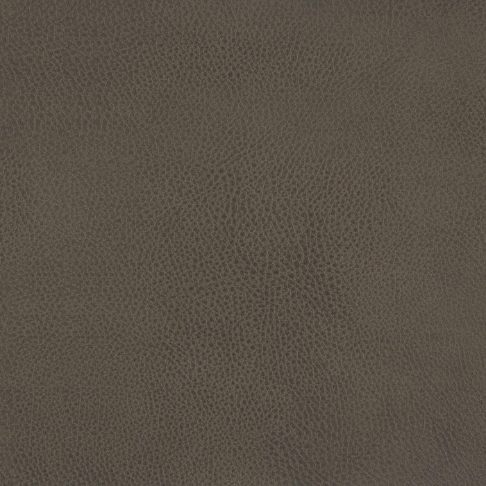 Modern Channel Tufted Faux Leather Ottoman| Home Décor|Ottoman for Living Room & Bedroom - Pewter Gray Faux Leather