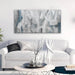 Abstract Wall Art Ready to Hang White Wall Art Modern Fantasy Paintings Blue White Abstract Wall Decor Prints Canvas Art Wall Decor Painting for Bedroom Office Decoration 20" X 40"