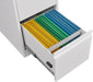 3 Drawer File Cabinet with Lock, Vertical Lockable Filing Cabinet