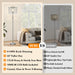 【Upgraded】 Dimmable Crystal Floor Lamps for Living Room, 1000LM LED Bulb Included, Standing Lamp with Knob Switch, Tall Silver Modern Floor Lamp for Bedroom Nursery Office Reading