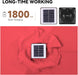 Solar Patio Umbrella with Centre Light, 7.5 Ft Red