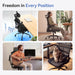 M102 Pro Ergonomic Office Chair, 3D Dynamic Lumbar Support, Black