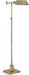 Jenson Traditional Farmhouse Metal Adjustable Pharmacy Floor Lamp Swing Arm 54" Tall Aged Brass Metal Shade Standing Pole Light for Living Room Reading House Bedroom Home Office