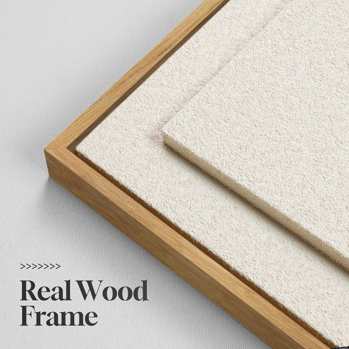 Large 3D Textured Framed White Abstract Wall Art, Square Modern Paintings Artwork for Walls, Minimalist White Geometric Block Pictures for Living Room Bedroom Dining Room Office Hallway Wall Decor 30X30 In
