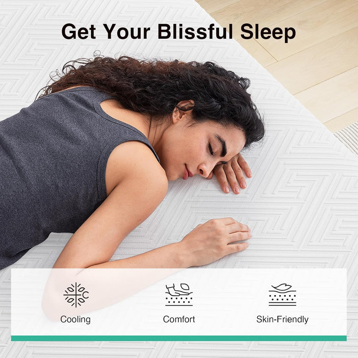 10 Inch Twin XL Mattress, Gel Memory Foam Mattress Twin XL Size