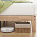 12 Inch Queen Solid Wood Platform Bed with Wooden Slats, No Box Spring