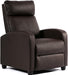 Recliner Chair Reclining Sofa Leather Chair Home Theater Seating Lounge with Padded Seat Backrest