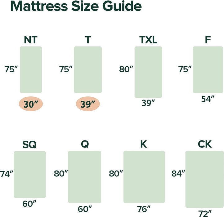 12 Inch Queen Green Tea Essential Memory Foam Mattress, Medium Feel