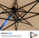 Rectangular Patio Umbrella with Base Included