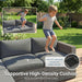 Patio Sectional Furniture Set, Outdoor Sectional Furniture for All-Weather