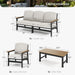 5 - Person HDPE Outdoor Seating Group with Cushions