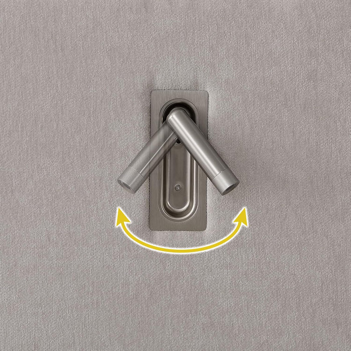 Queen Size Bed Frame with Built-In LED Lights and Nightstands, Chenille Upholstered Queen Platform Bed with Oversize Headboard,Pleated Design Grounded Bed,No Box Spring Needed,Beige