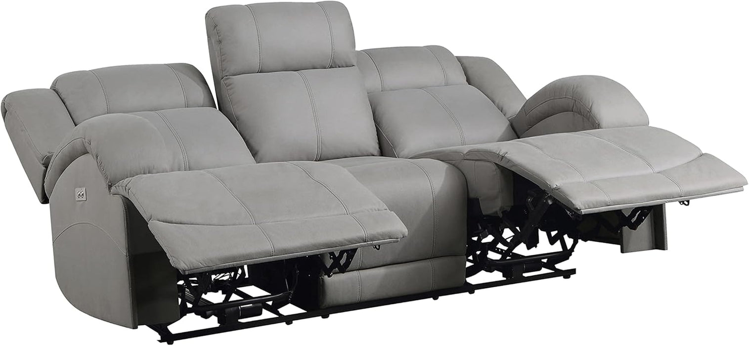Landwood Power Reclining Living Room Set, 3-Piece, Gray