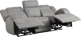 Landwood Power Reclining Living Room Set, 3-Piece, Gray