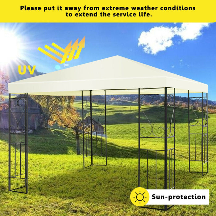 10 X 10 Feet Patio Gazebo Canopy Tent Garden Shelter