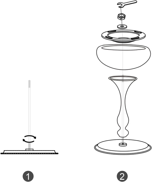 Small round Side Table for Small Spaces, Modern Pedestal End Table Living Room, Cream Metal Drink Tables Martini Table, Unique Circle Accent Tables for Sofa, Bedroom, Office