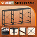 Dresser TV Stand for 65 Inch TV, 9 Drawer Dresser for Bedroom, Black
