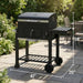 38In Outdoor Barbecue Grill, Charcoal Barbecue Grill, Smoking Stove, Suitable for Patios and Backyards, Black Color, Local Warehouse, Delivered within 3-5 Days (38In)