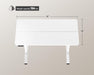 Electric Standing Desk Adjustable Height, Stand up Home Office Desk, 40X24 Inches Sit Stand Desk with Memory Preset, White