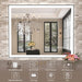 28"X36" LED Bathroom Mirror, Frontlit&Backlit, Controlled Separately
