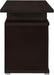 Home Furnishings - Irving - Engineered Wood - 47-Inch 2-Drawer Computer Desk with File Cabinet, Rectangular Desk with Smooth Top, and Plastic Glides - Home Office - Cappuccino - 800109