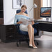 Blue Ergonomic Executive Chair With Lumbar Support