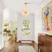 Luxurious Gold Finish 12 Light Sputnik PendantLight