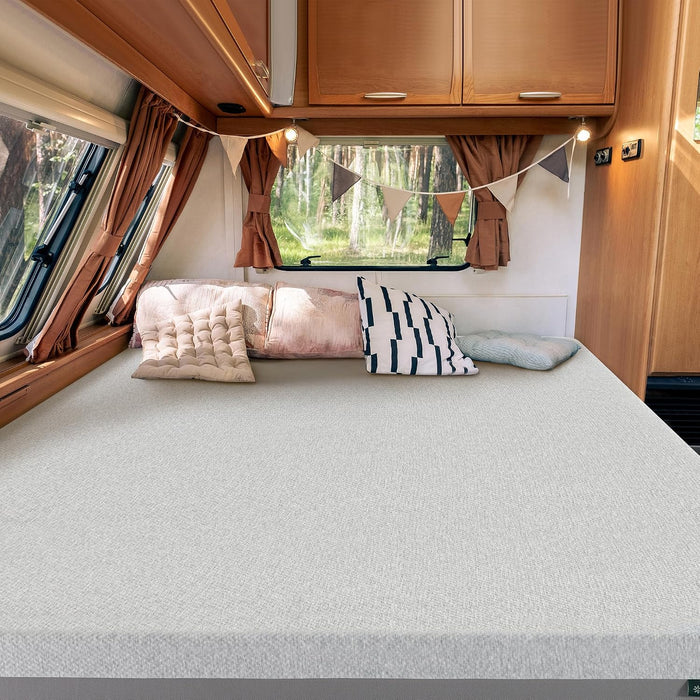 8 Inch Short Queen Ultima RV Memory Foam Mattress, Medium Firm Feel